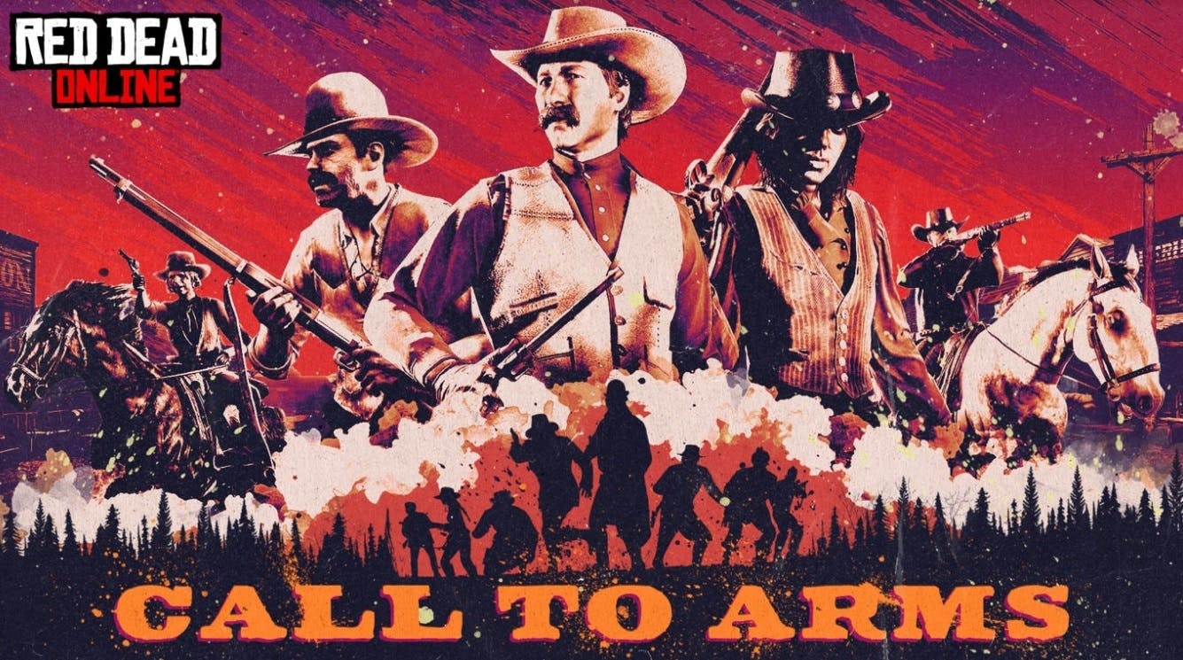Red Dead Online bevat nieuwe survivalmodus genaamd Call to Arms
