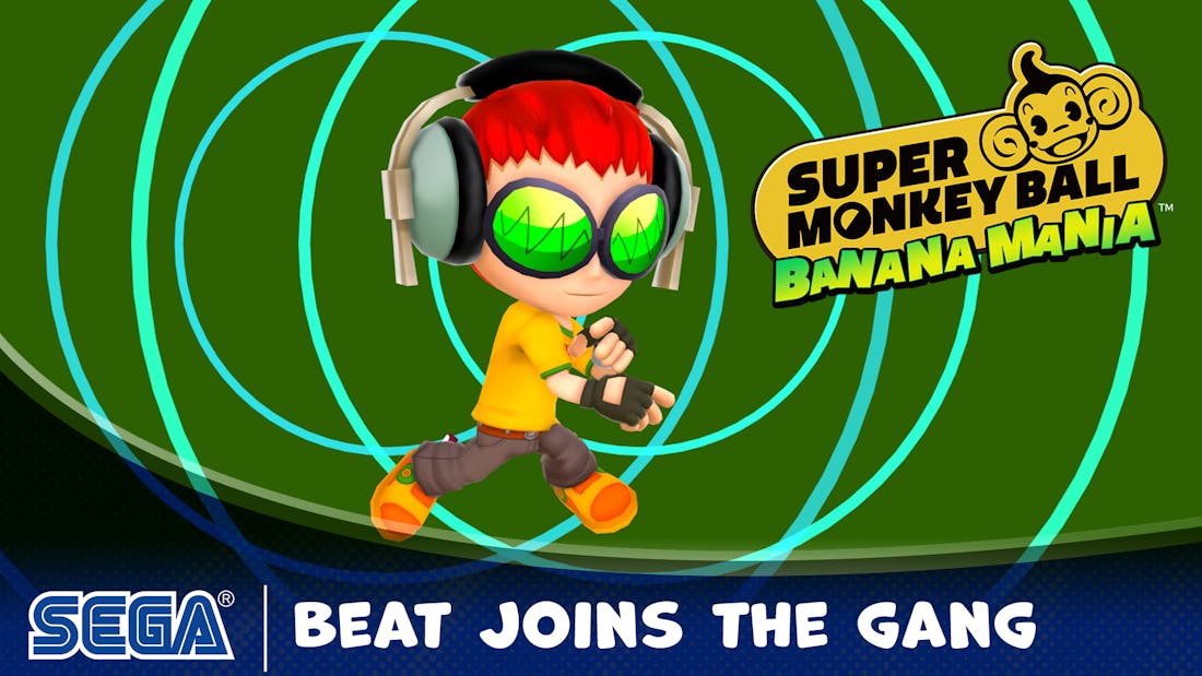 Beat uit Jet Set Radio speelbaar in Super Monkey Ball: Banana Mania