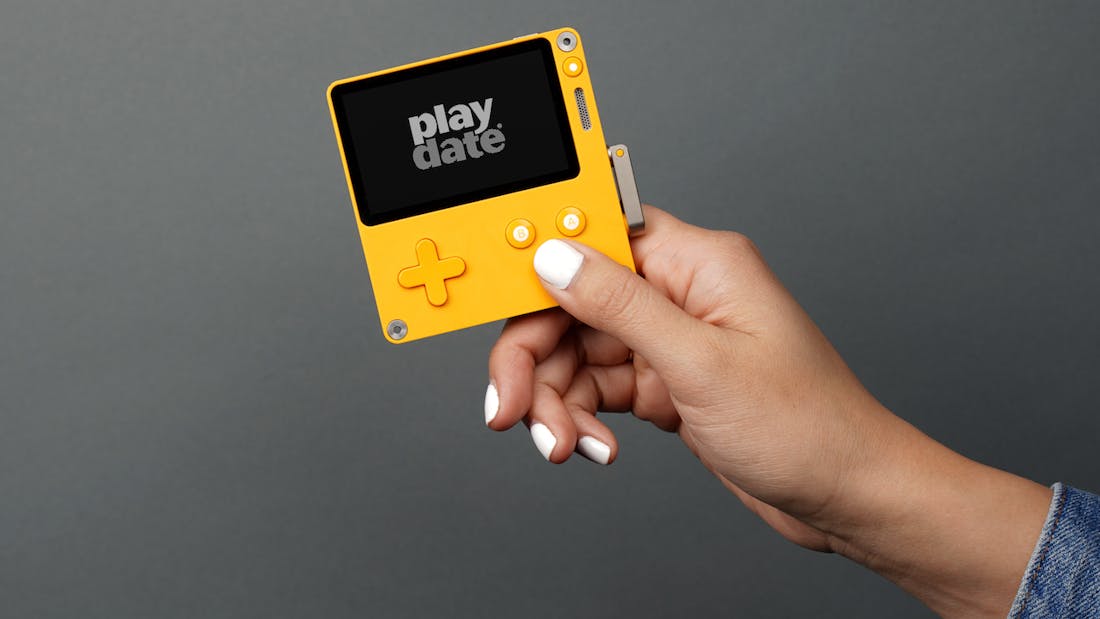 Playdate is een nieuwe handheld met een slinger