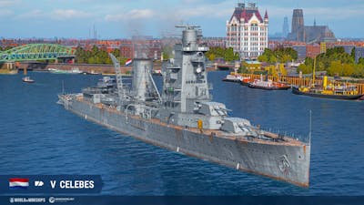 Nederlandse kruisers en Rotterdamse haven naar World of Warships