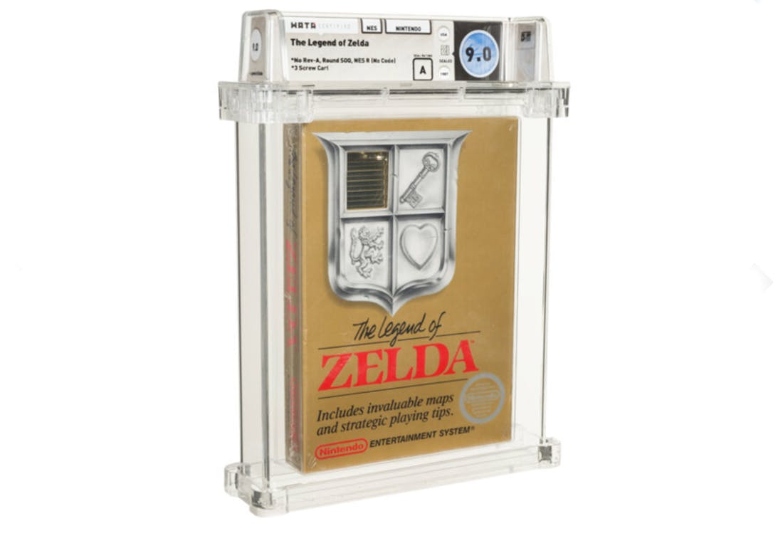 Mensen bieden meer dan een ton op zeldzame Zelda-game