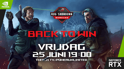 Kijk vanavond om 19:00 uur mee naar de ROG Showdown