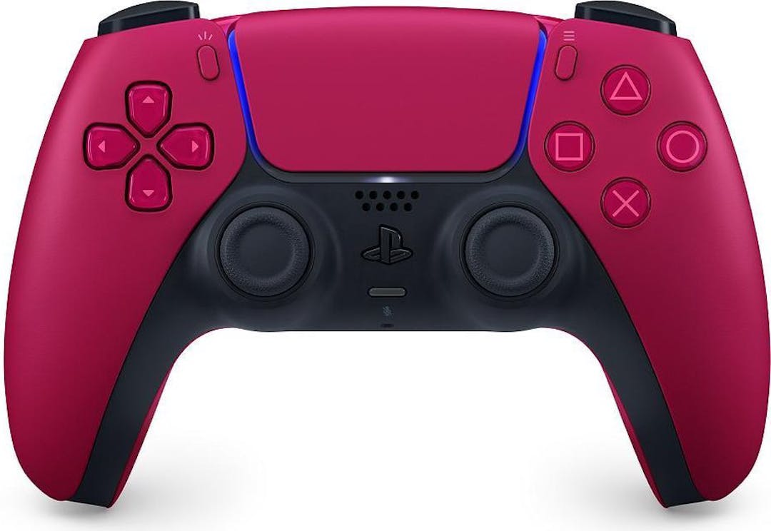 dualsense, ps5, cosmic red