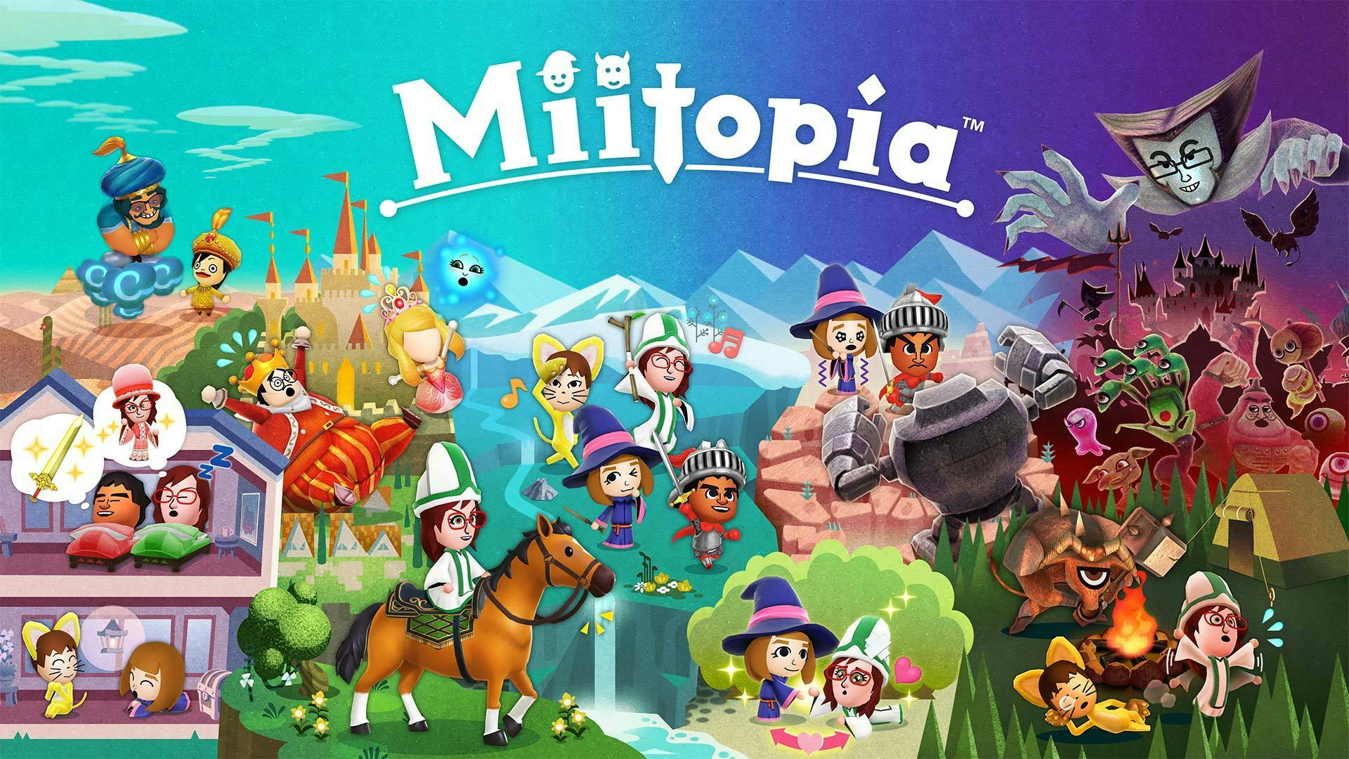 Demo voor Miitopia uit op Switch