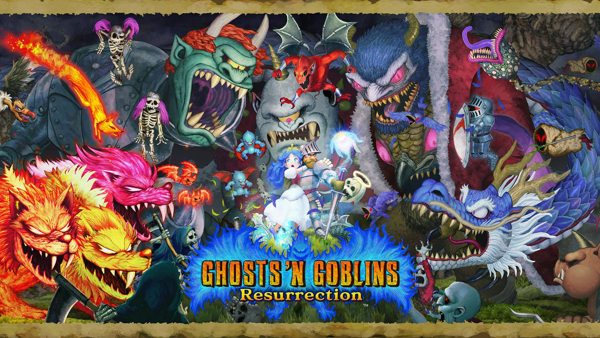 Ghosts 'n Goblins Resurrection voor PS4, Xbox One en Steam aangekondigd