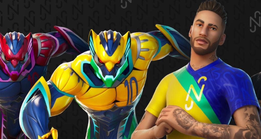 Neymar vanaf morgen in Fortnite beschikbaar