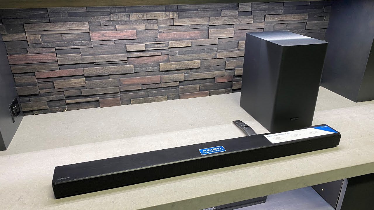 De Samsung HW-T550 is een soundbar met speciale gamemodus