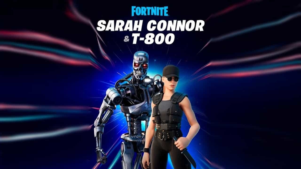 Terminator en Sarah Connor nu beschikbaar in Fortnite