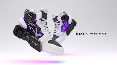 NZXT en Artifact maken sneakers met RTX 3080-pc erin verwerkt