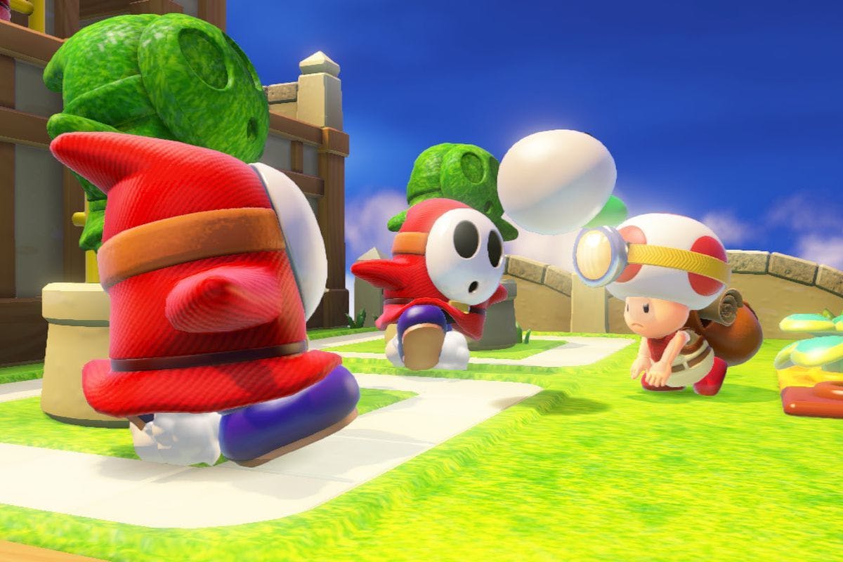 Captain Toad-modus in Super Mario 3D World + Bowser's Fury speelbaar in multiplayer