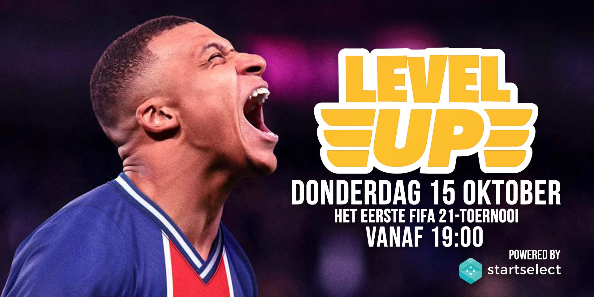 Kijk vanavond om 19:00 mee naar het allereerste Level Up Fifa 21-toernooi