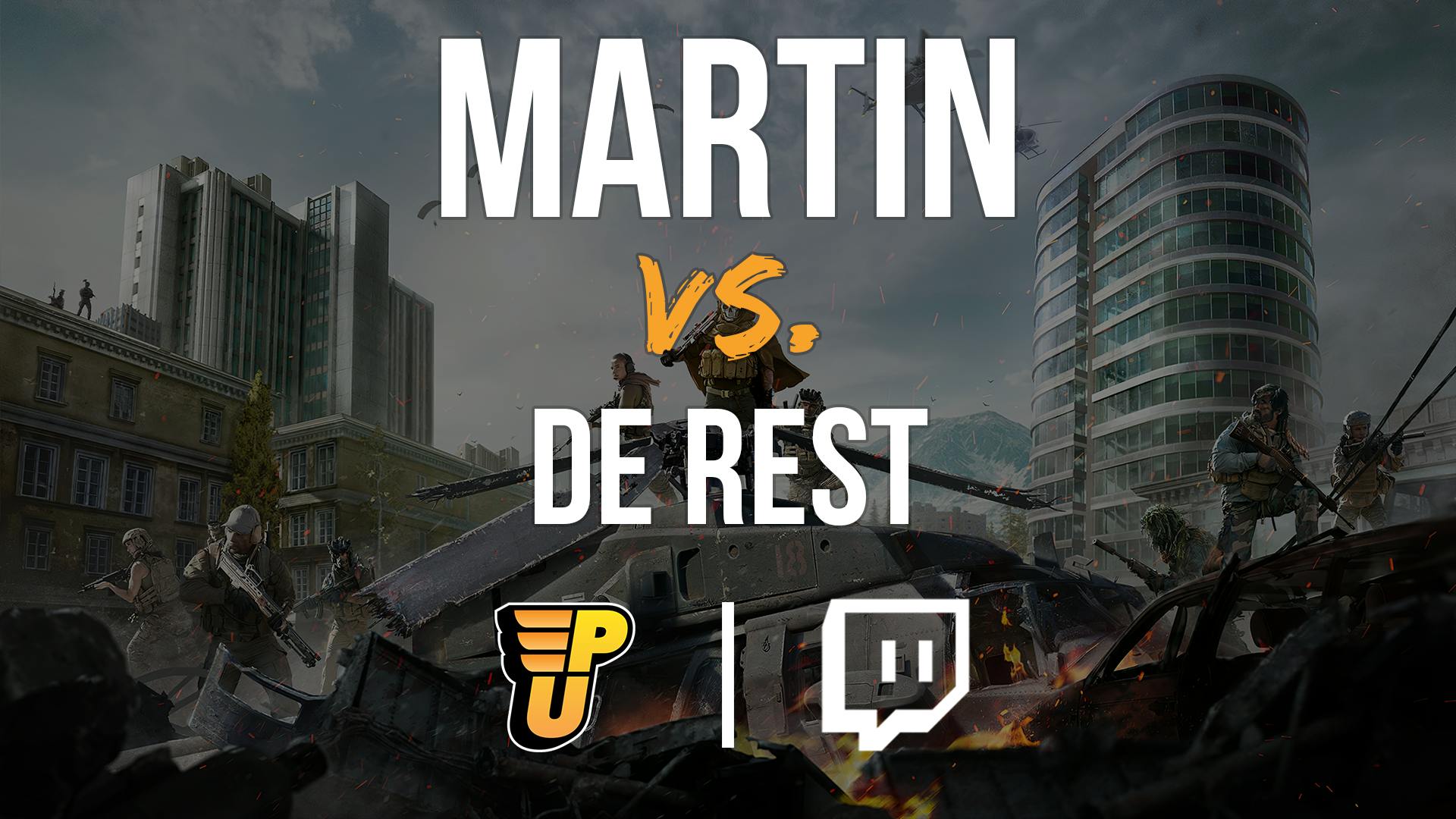 Live om 14:30 uur: Martin vs. de Rest in Verdansk