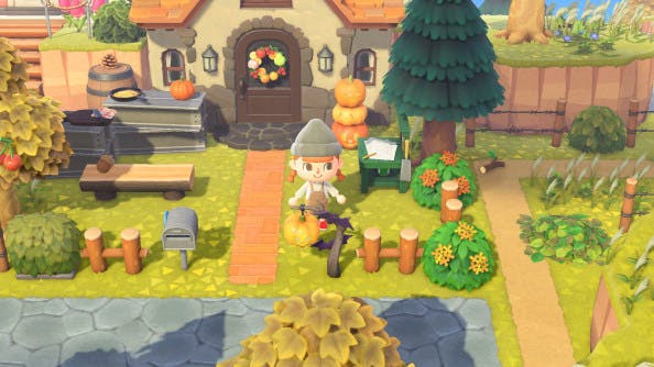 Vier Halloween met de herfstupdate voor Animal Crossing: New Horizons