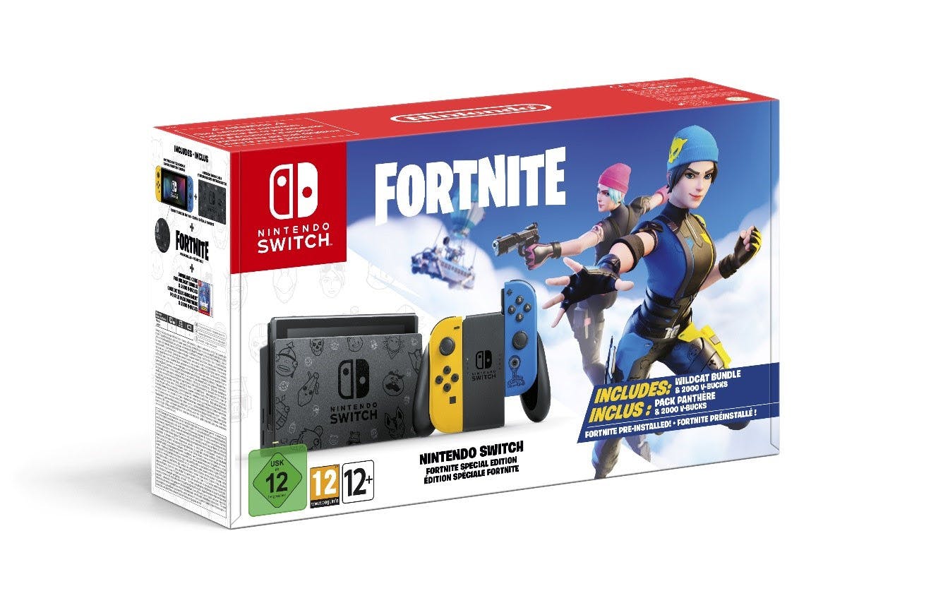 Nintendo kondigt speciale Fortnite-editie van de Switch aan