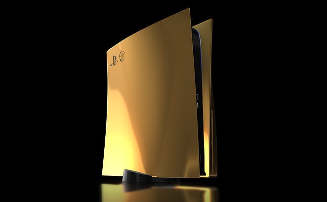 Gouden PlayStation 5 kost zo'n 8900 euro