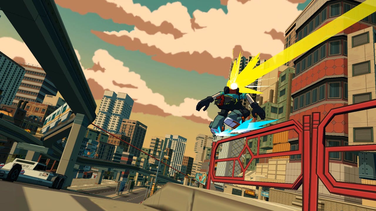 Bomb Rush Cyberfunk-studio gaat verder waar Jet Set Radio ophield