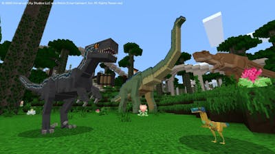 Minecraft krijgt DLC van Jurassic World