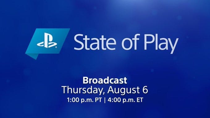 Sony zendt donderdag nieuwe State of Play uit