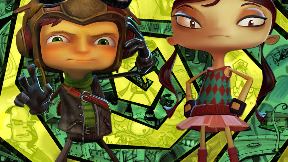 Tim Schafer en Jack Black tonen Psychonauts 2 op E3