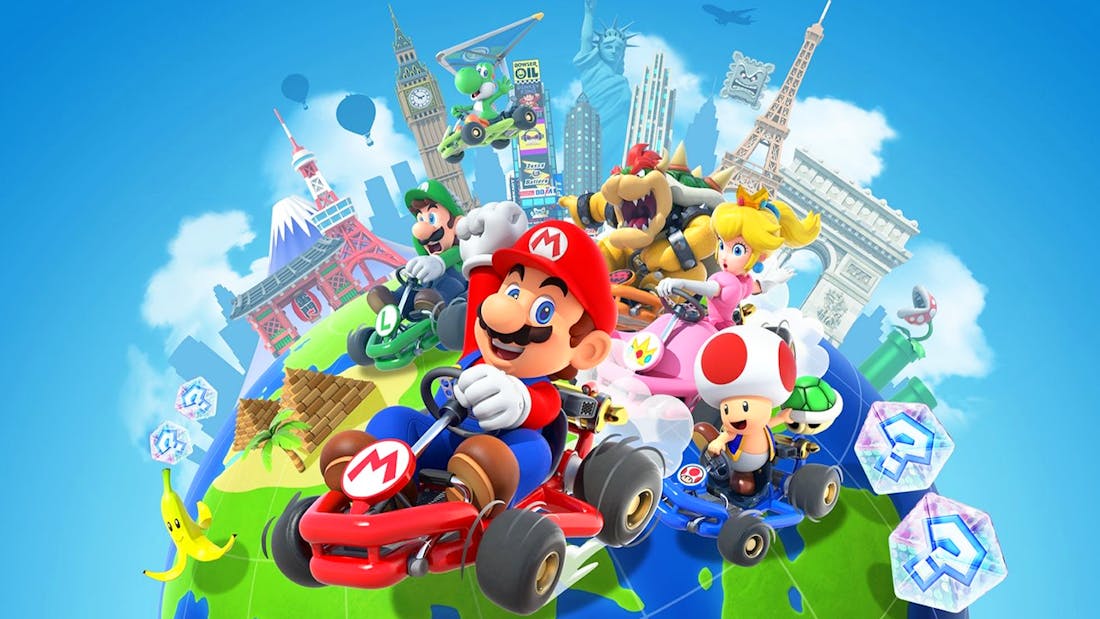 Mario Kart Tour is in een week tijd 90 miljoen keer gedownload