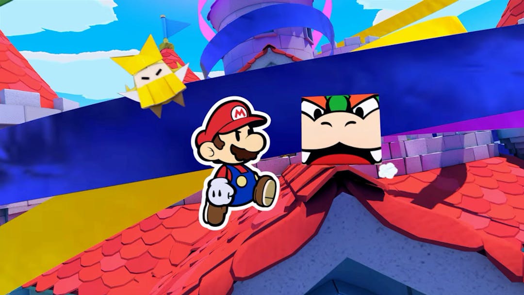 paper mario origami king