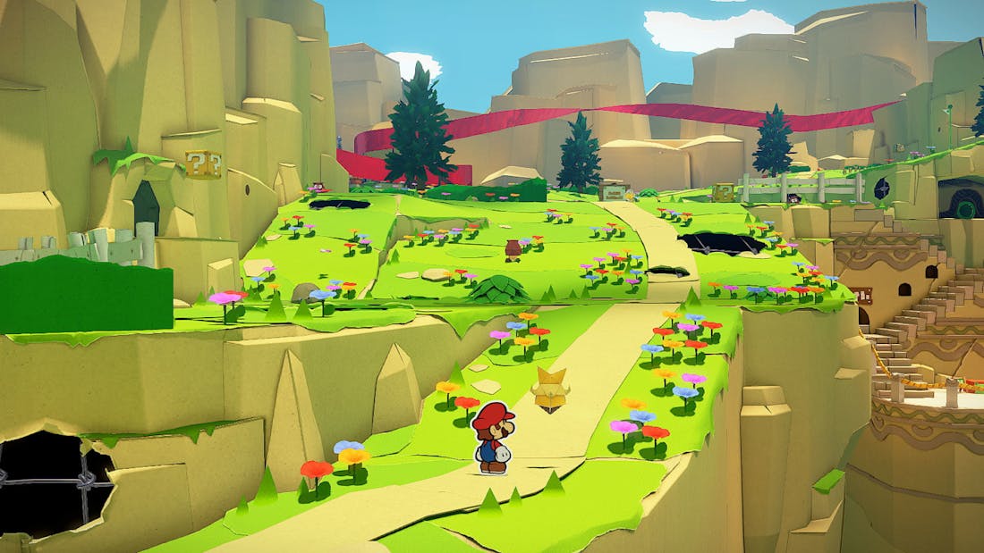 Nintendo Treehouse-stream toont vanavond Paper Mario: The Origami King