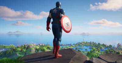 Captain America-skin kost twintig euro in Fortnite