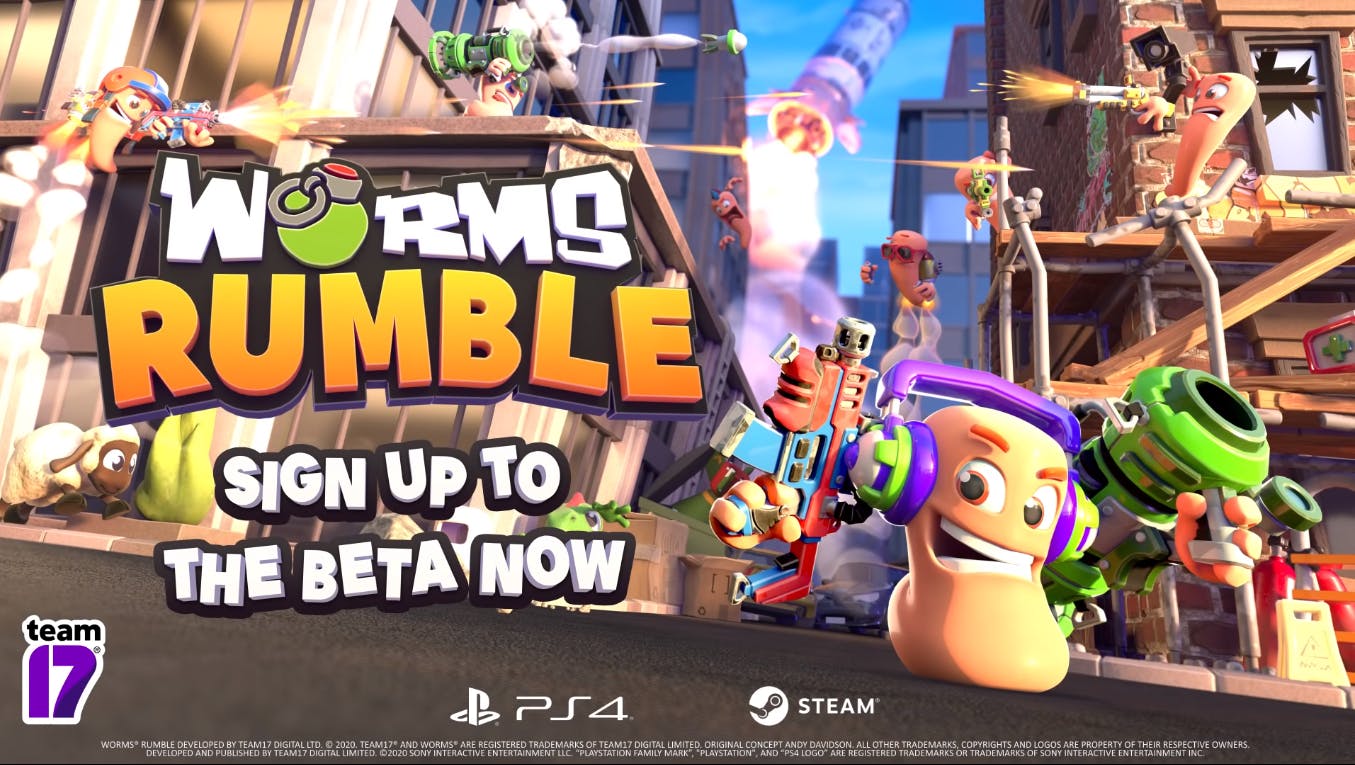 Worms Rumble onthuld voor PS4 en Steam