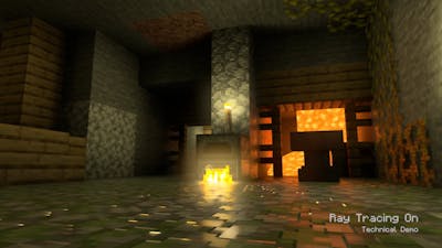 Video toont ray tracing in Minecraft op Xbox Series X