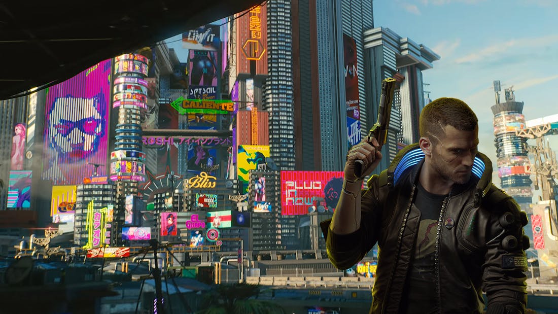 De spelwereld is de echte ster van Cyberpunk 2077