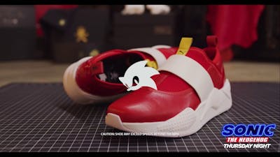 Zeldzame Sonic-sneakers van Puma in beeld