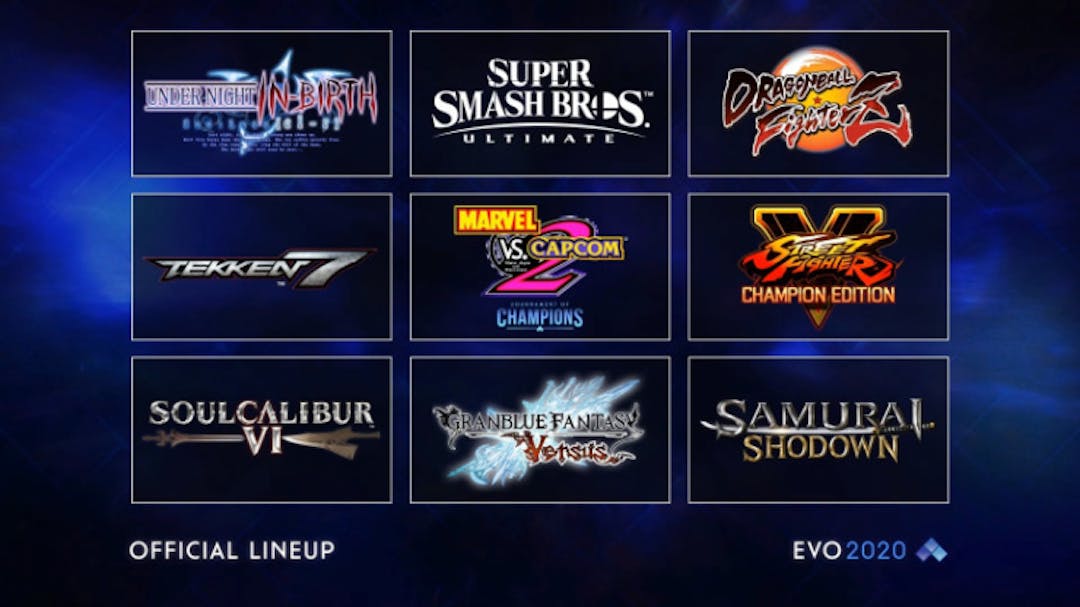 EVO 2020 LineUp