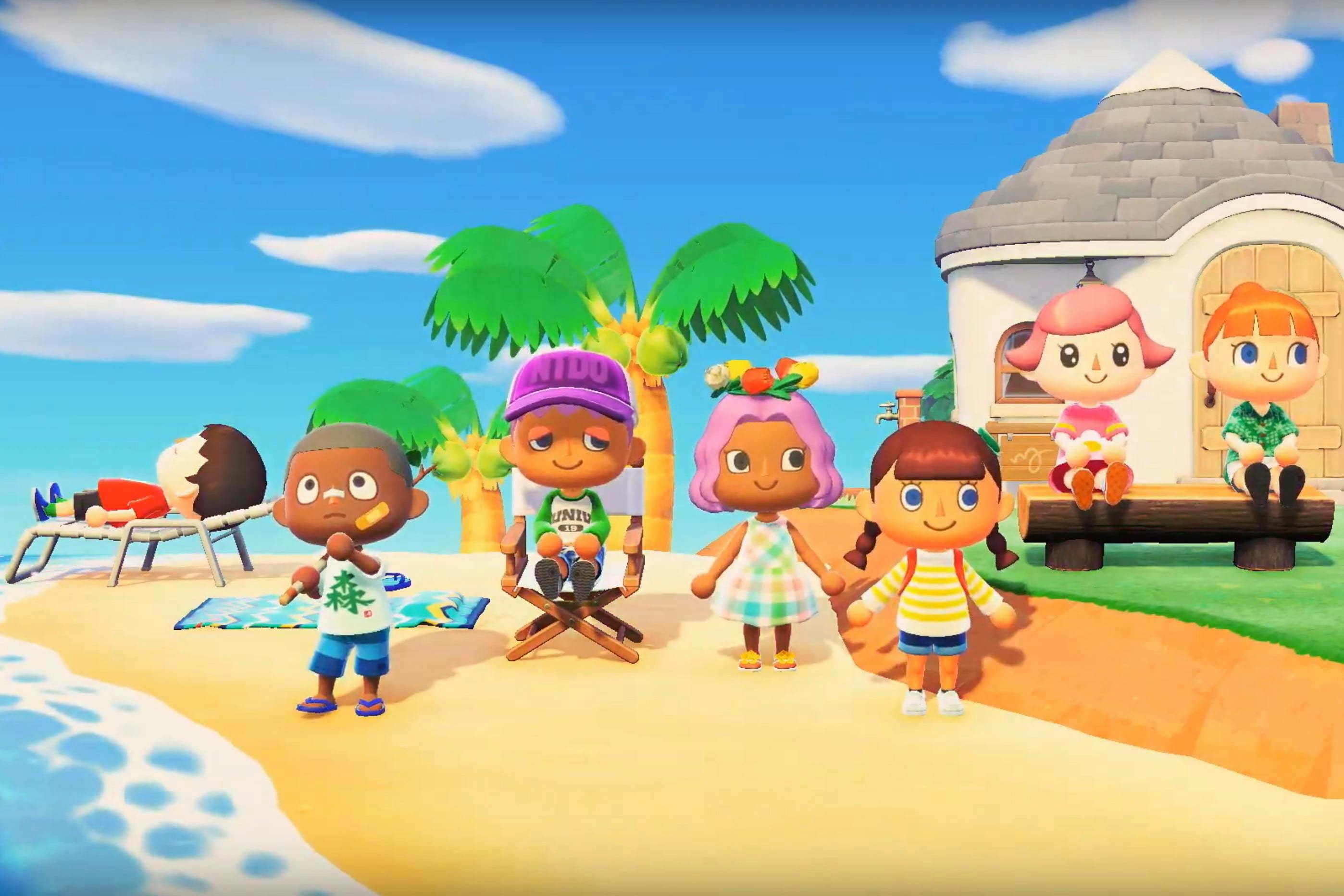 Nintendo toont nieuwe artwork van Animal Crossing: New Horizons