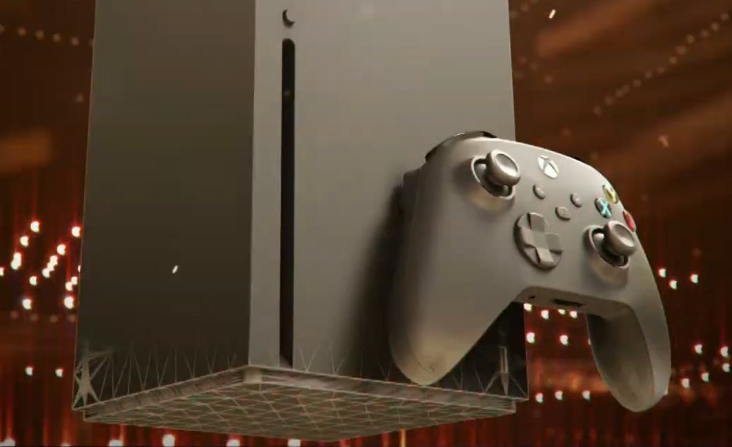 AMD gebruikte door fan gemaakte Xbox Series X-render tijdens CES-presentatie
