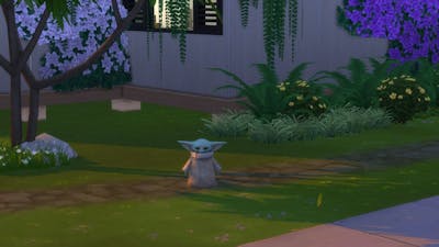 The Sims 4-update voegt Baby Yoda toe