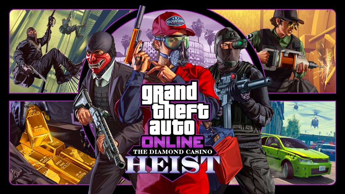 Grote GTA Online-update introduceert nieuwe heists en arcadehal