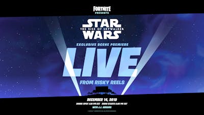 Exclusieve Star Wars: The Rise of Skywalker-scène komt naar Fortnite-theater