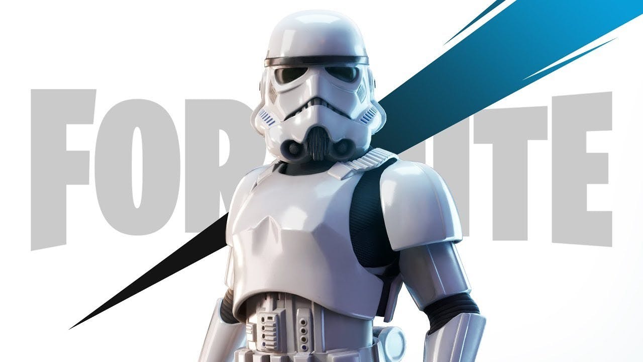 Kleed je nu als Stormtrooper uit Star Wars in Fortnite