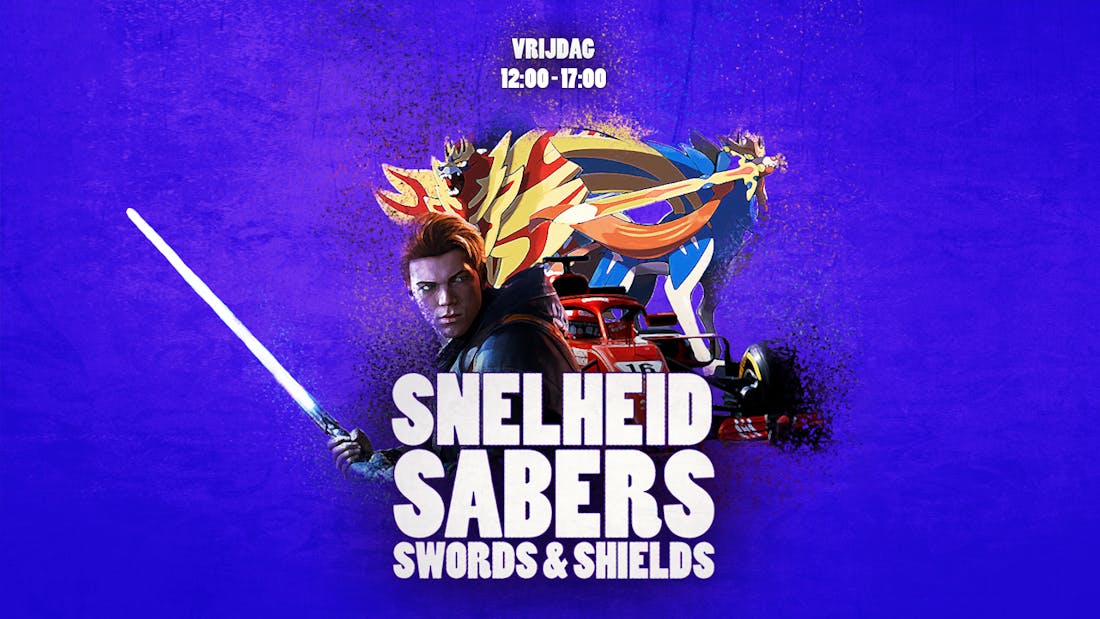 Live om 12:00 uur: Snelheid, Sabers en Sword &amp; Shield