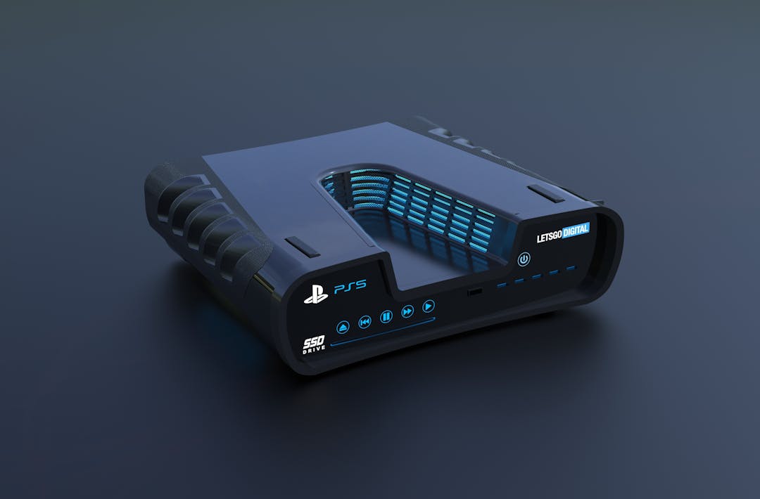 PS5-devkit ontwerp door LetsGoDigital