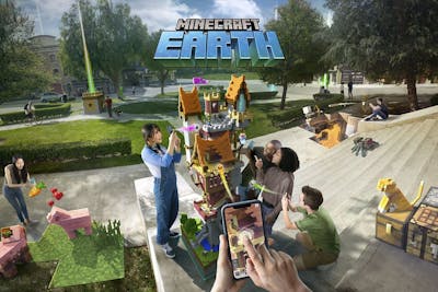 Minecraft Earth wordt in juni offline gehaald