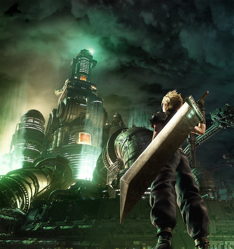 Veel personages in Final Fantasy 7 Remake-beelden