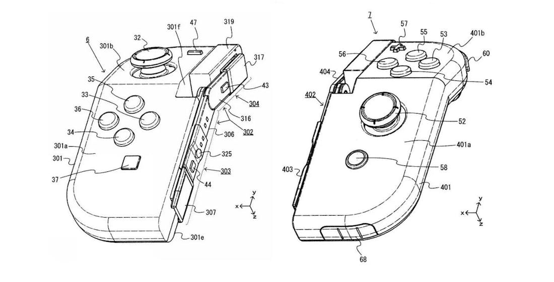 Nintendo patenteert vouwbare Joy-Cons