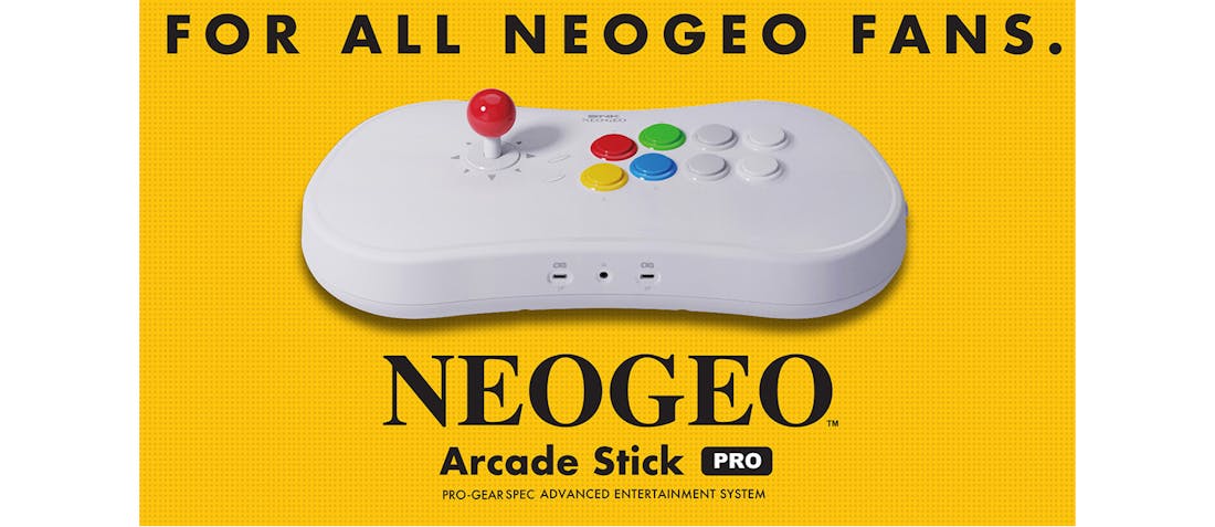 De NeoGeo Arcade Stick Pro wordt aangekondigd door SNK