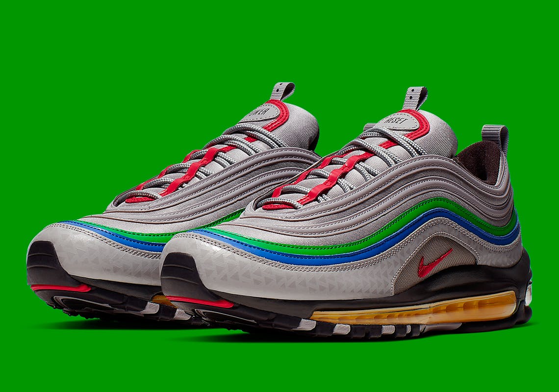 Nike Air Max 97-sneakers geïnspireerd door Nintendo 64