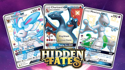 Win vijf boosterpakketten om de nieuwe Pokémon Trading Card-uitbreiding Hidden Fates te vieren!