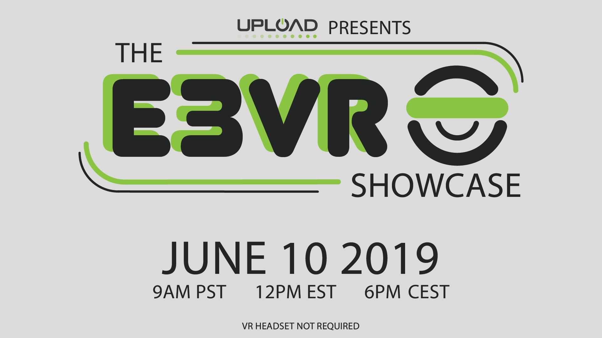 E3-samenvatting: Upload VR Showcase