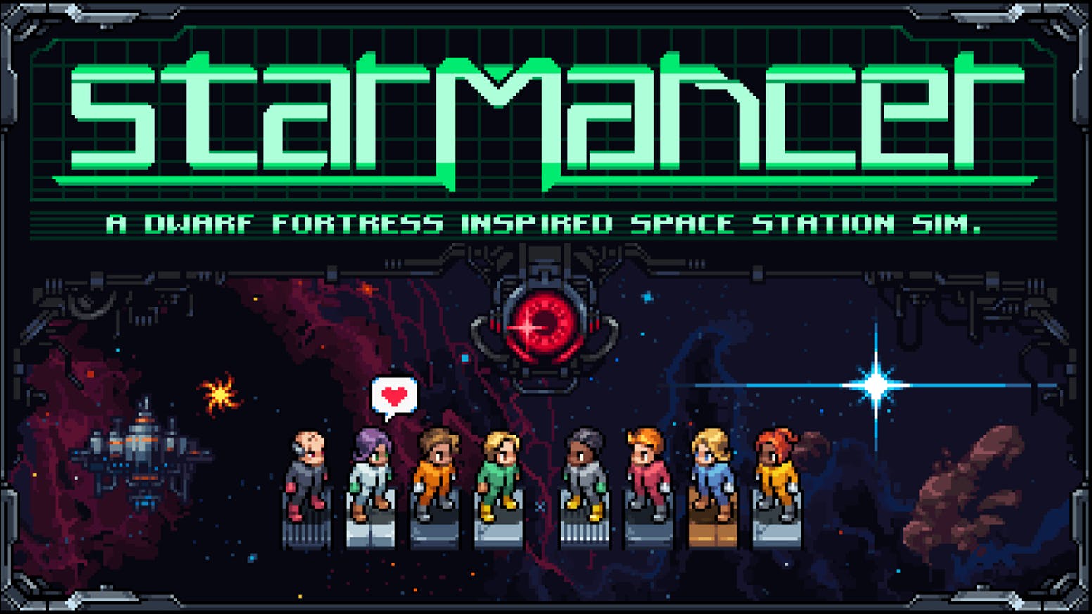 Vecht tegen ruimtepiraten in Starmancer