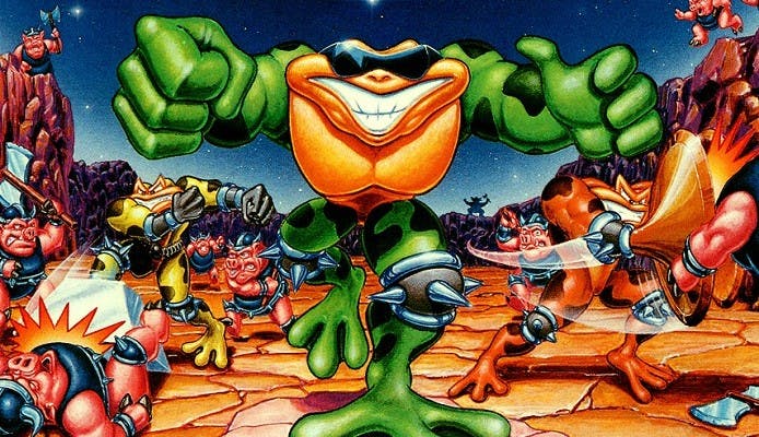 Strijdlustige padden gaan los in Battletoads