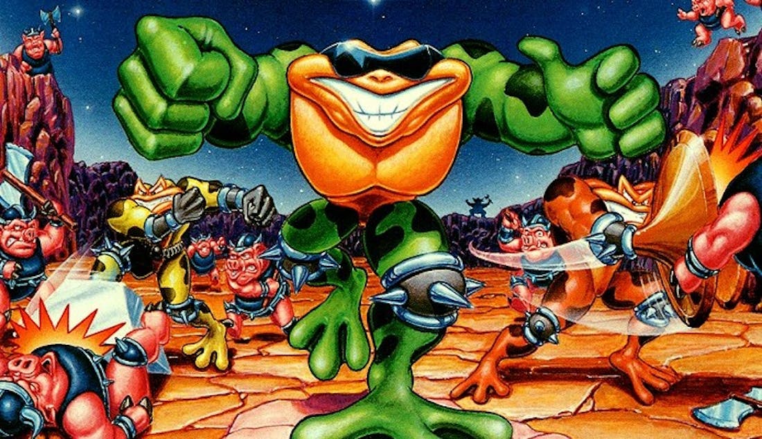 Strijdlustige padden gaan los in Battletoads